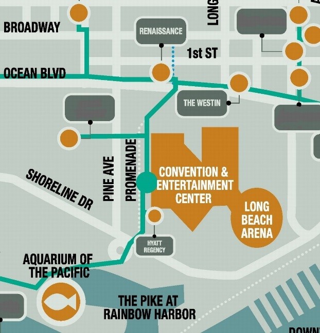 Long Beach Convention Center Map Maping Resources